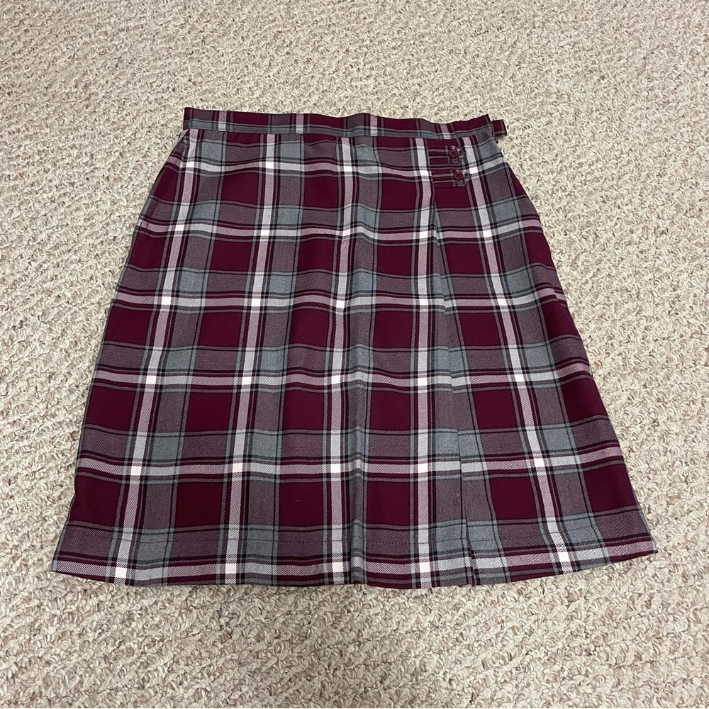 Land’s End Plaid Pencil Skirt